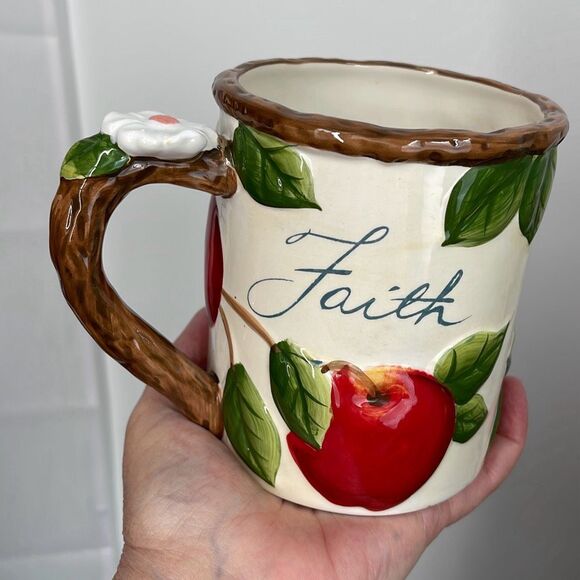 Cracker Barrel Peace and Faith mugs - Picture 9 of 13